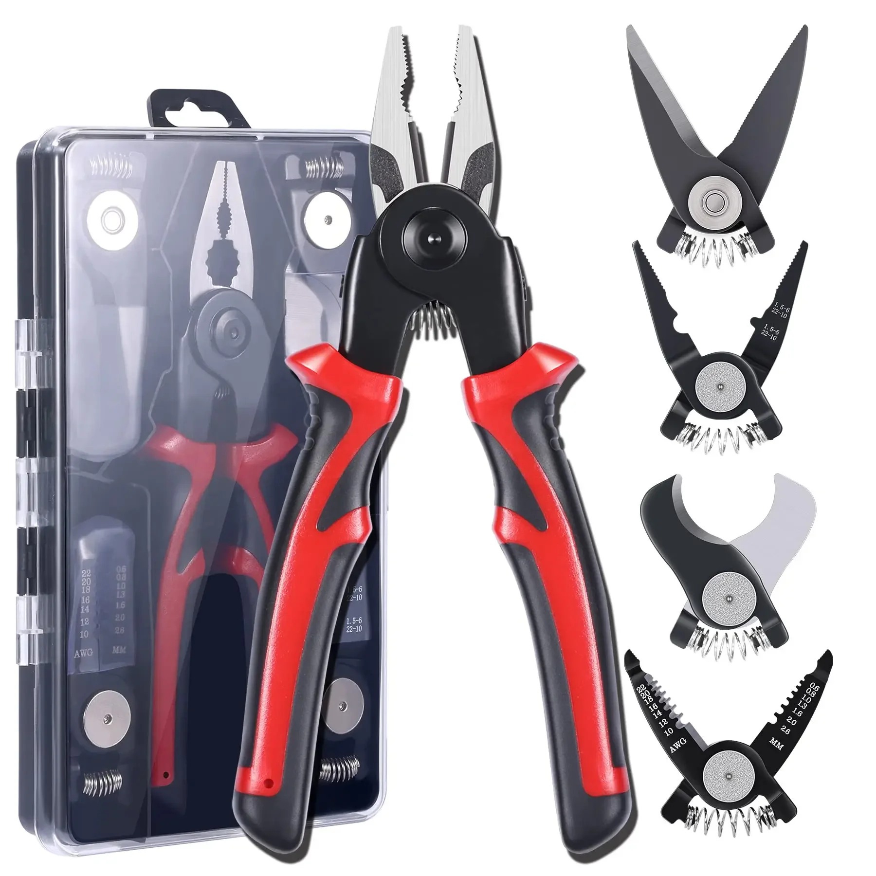 Kit o juego de alicates 5 en 1